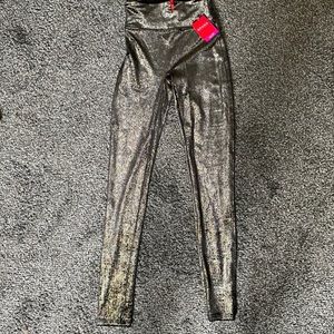 SPANX velvet shine leggings